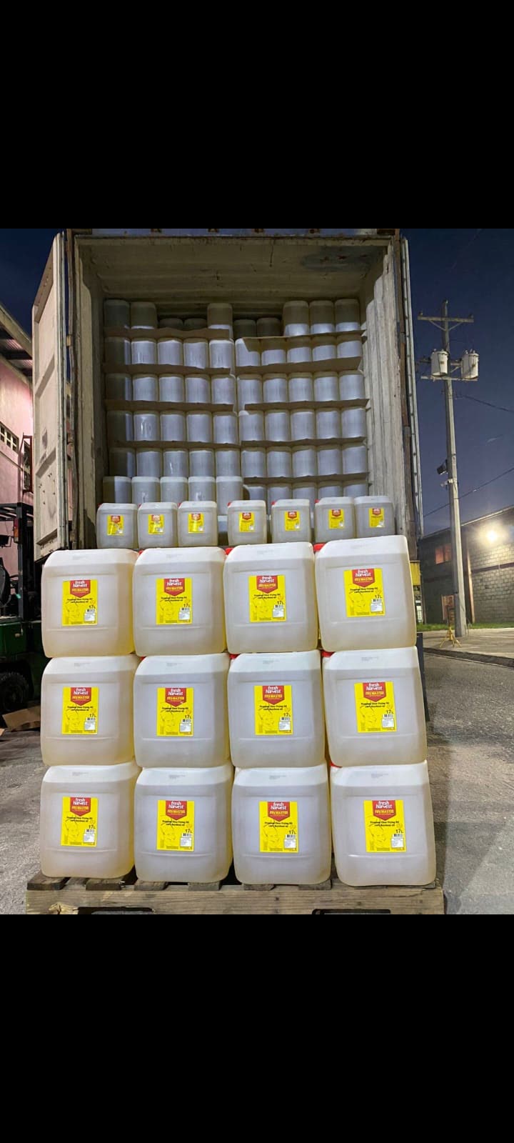 Bulk Fresh Harvest cooking oil