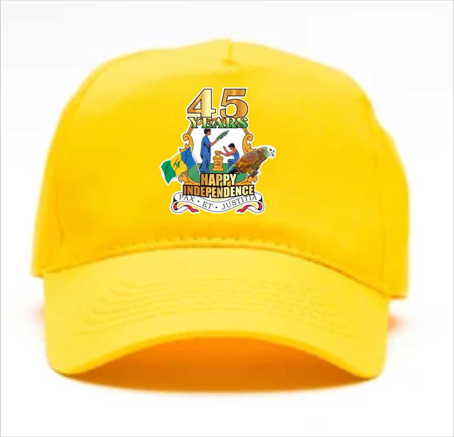 St. Vincent 45 Years Independence cap