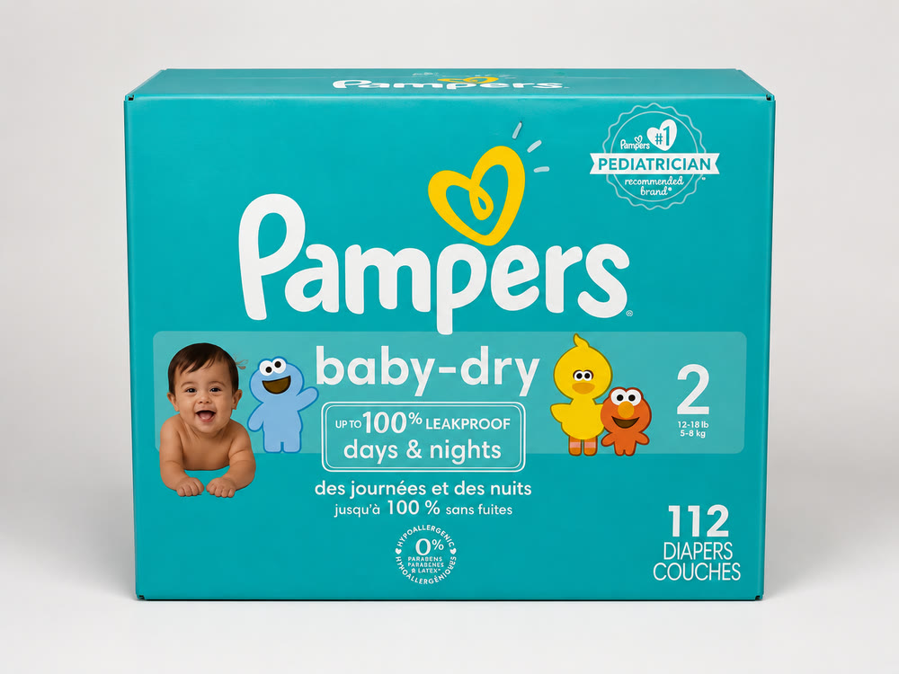 Pampers Baby-Dry diapers