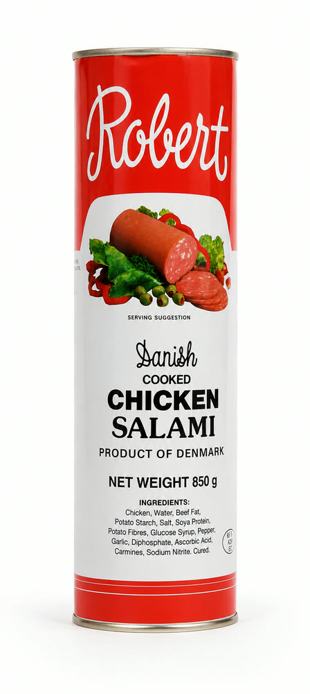 Robert Danish cooked chicken salami